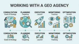 What to Expect When Working With a GEO Agency