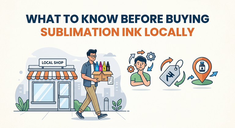 What to know before buying sublimation ink locally