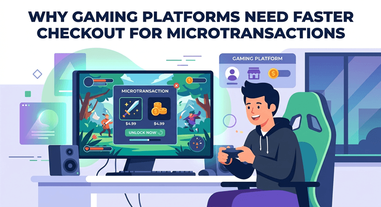 Why Gaming Platforms Need Faster Checkout for Microtransactions