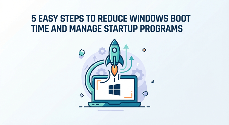 5 Easy Steps to Reduce Windows Boot Time and Manage Startup Programs
