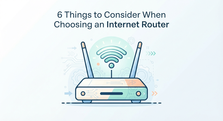 6 Things to Consider When Choosing an Internet Router