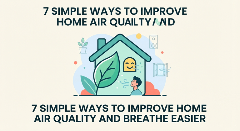7 Simple Ways to Improve Home Air Quality and Breathe Easier