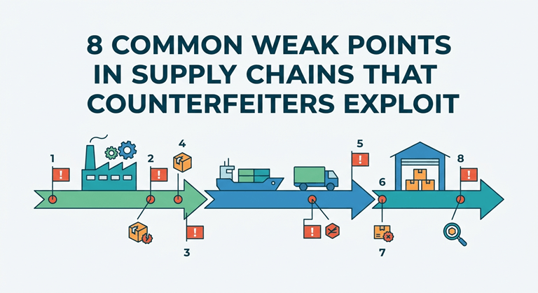 8 common weak points in supply chains that counterfeiters exploit