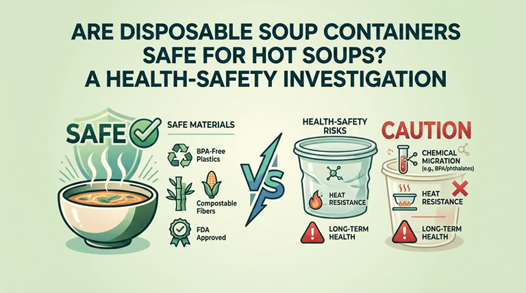 Are Disposable Soup Containers Safe for Hot Soups A Health-Safety Investigation