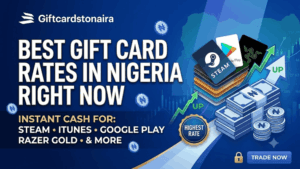 Best Gift Card Rates in Nigeria Right Now