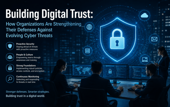 Building Digital Trust How Organizations Are Strengthening Their Defenses Against Evolving Cyber Threats