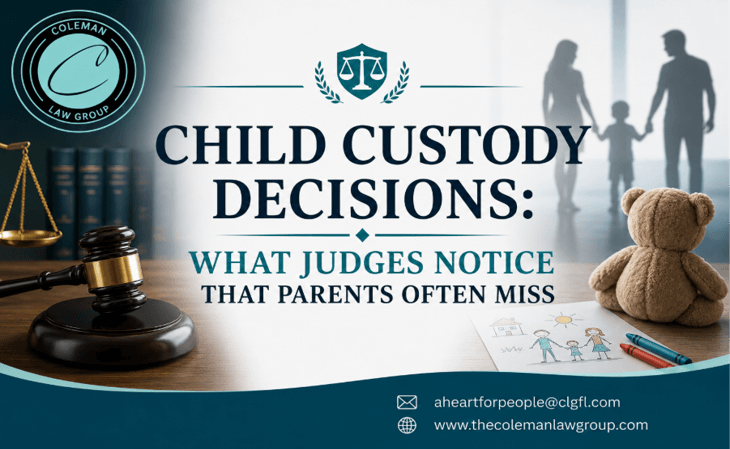 Child Custody Decisions What Judges Notice That Parents Often Miss