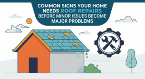 Common Signs Your Home Needs Roof Repairs Before Minor Issues Become Major Problems