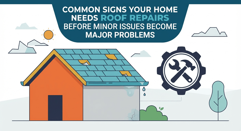 Common Signs Your Home Needs Roof Repairs Before Minor Issues Become Major Problems