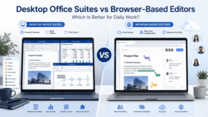 Desktop Office Suites vs Browser-Based Editors Which Is Better for Daily Work