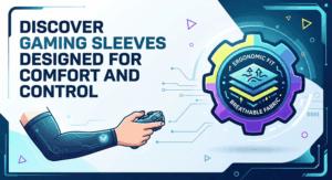 Adding gaming sleeves to your everyday outfit is easy. Before a session, slide them into place, and you'll find that there is less friction between your arm and your mousepad or desk surface. Many claim they don't just use it for competitive games, but for laid-back gaming, even for digital art creation with a tablet device.