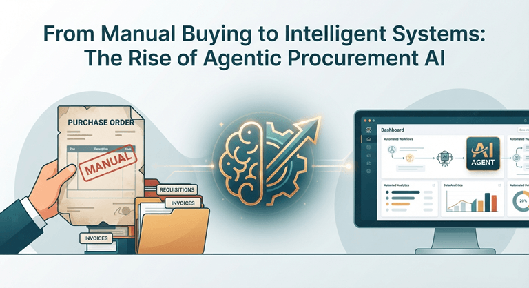From Manual Buying to Intelligent Systems The Rise of Agentic Procurement AI