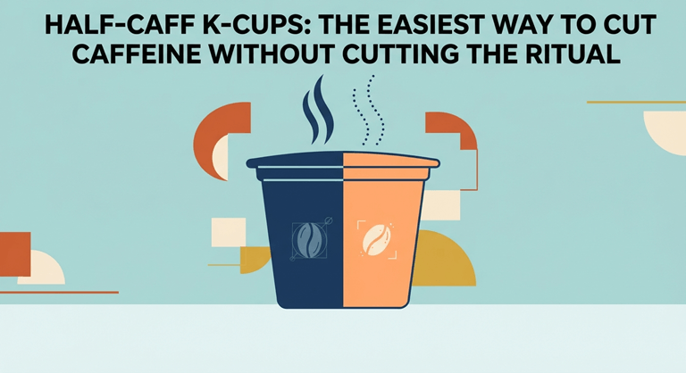 Half-Caff K-Cups The Easiest Way to Cut Caffeine Without Cutting the Ritual