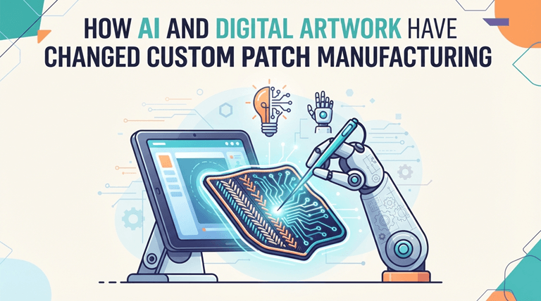 How AI and Digital Artwork Have Changed Custom Patch Manufacturing