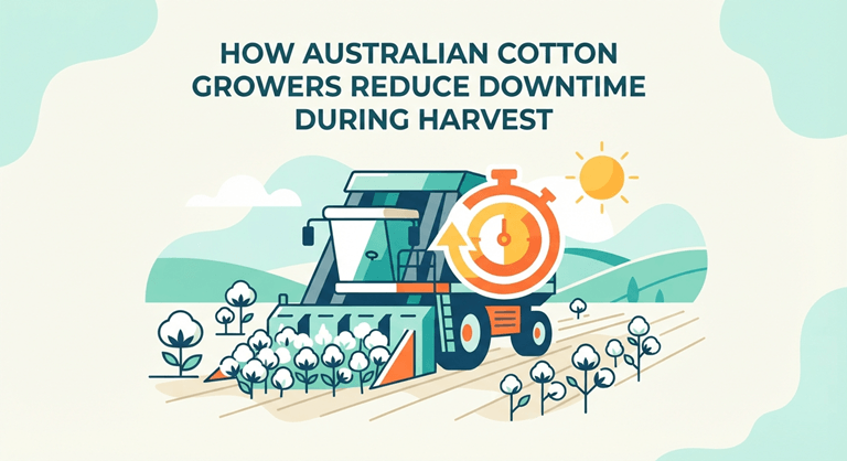 How Australian Cotton Growers Reduce Downtime During Harvest