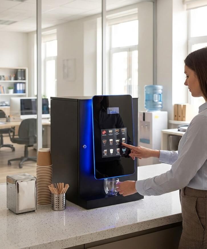 How Coffee Vending Machines Save 100+ Work Hours in Offices