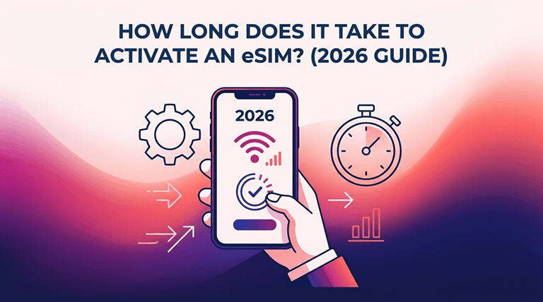 How Long Does It Take to Activate an eSIM (2026 Guide)
