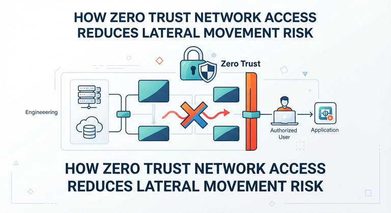 How Zero Trust Network Access Reduces Lateral Movement Risk