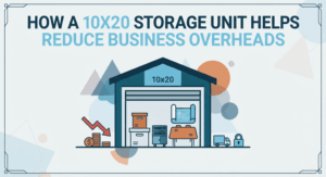 How a 10x20 Storage Unit Helps Reduce Business Overheads