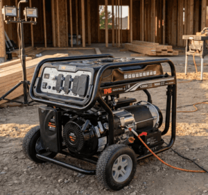 How a 12,000 Watt Gasoline Generator Powers Canadian Homes and Farms