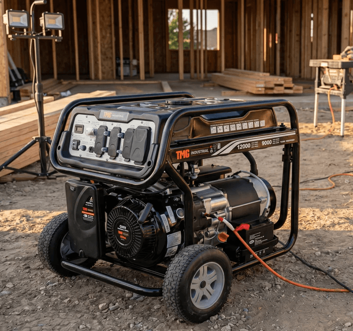 How a 12,000 Watt Gasoline Generator Powers Canadian Homes and Farms