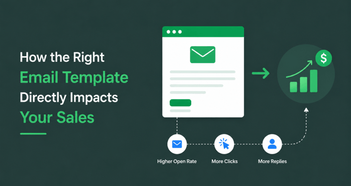 How the Right Email Template Directly Impacts Your Sales