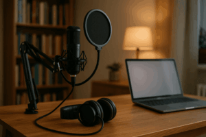 home-podcast-studio-on-a-budget