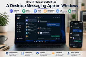 How to Choose and Set Up a Desktop Messaging App on Windows Safely
