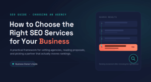 How to Choose the Right SEO Services for Your Business