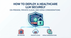 How to Deploy a Healthcare LLM Securely On-Premise, Private Cloud, and HIPAA Considerations