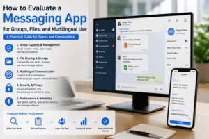 How to Evaluate a Messaging App for Groups, Files, and Multilingual Use