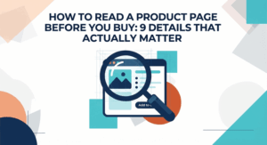 How to Read a Product Page Before You Buy 9 Details That Actually Matter