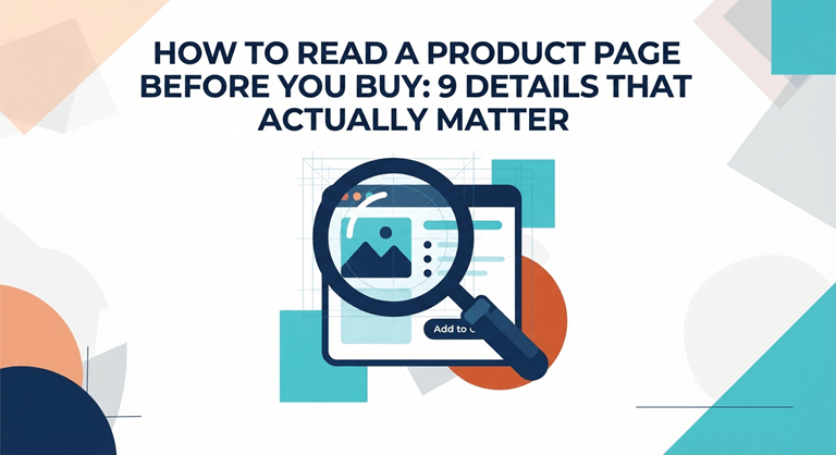How to Read a Product Page Before You Buy 9 Details That Actually Matter