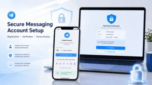 How to Register a Messaging Account and Secure New Device Access