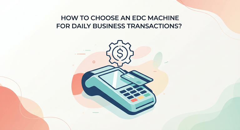 How to choose an EDC machine for daily business transactions