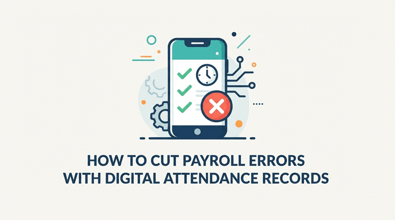 How to cut payroll errors with digital attendance records