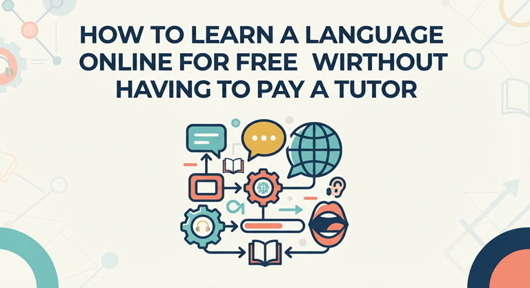 How to learn a language online for free without having to pay a tutor