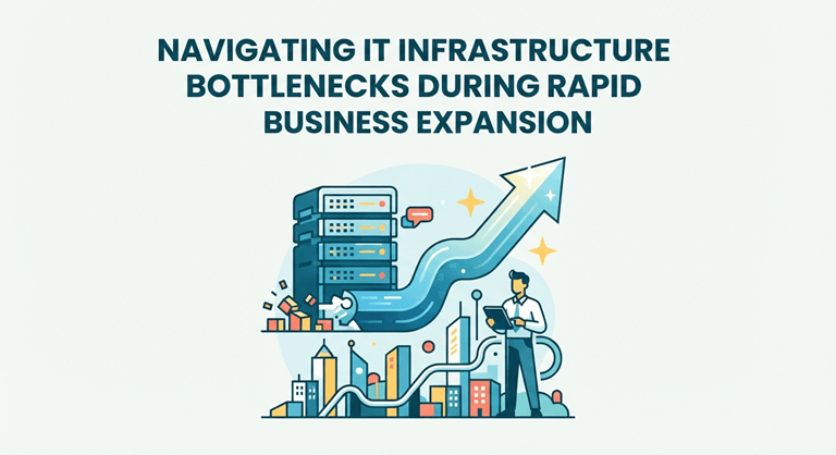 Navigating IT Infrastructure Bottlenecks During Rapid Business Expansion