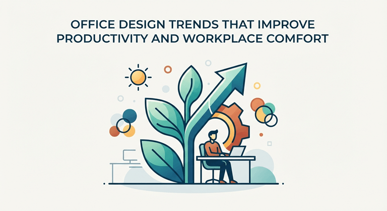 Office Design Trends That Improve Productivity And Workplace Comfort