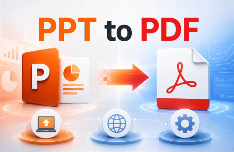 PPT to PDF Conversion Breakdown Built-in Export, Online Tools, or PDF Software