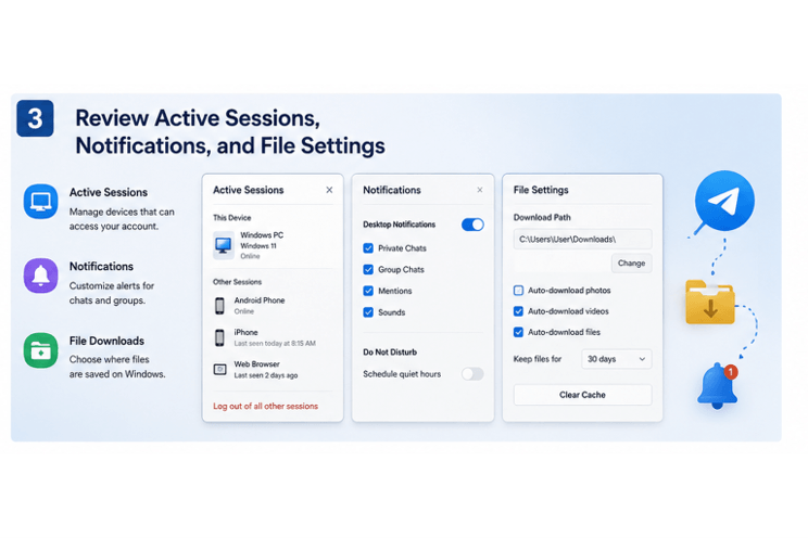 Review and Remove Active Device Sessions