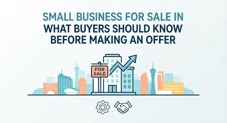 Small Business for Sale in Las Vegas What Buyers Should Know Before Making an Offer