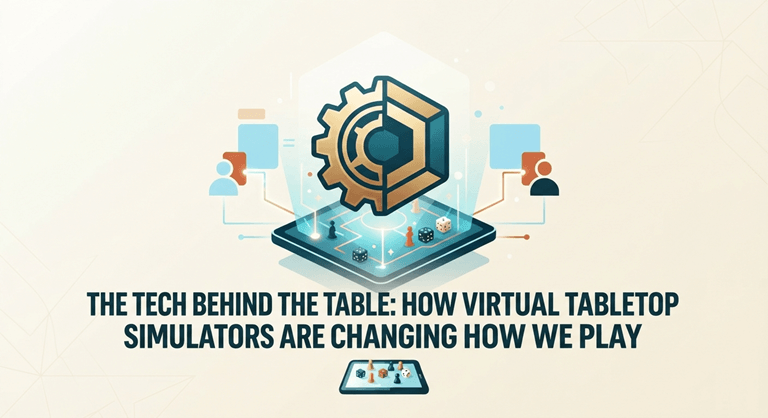 The Tech Behind the Table How Virtual Tabletop Simulators Are Changing How We Play