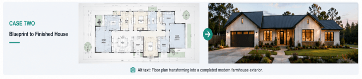 Turning a Detailed Blueprint Into a Finished House