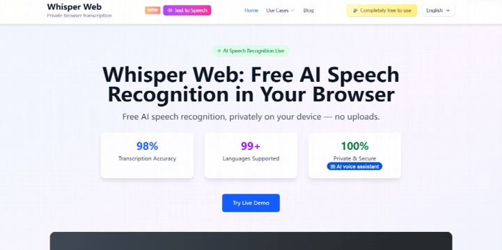 Use Browser Whisper Tools with No Account Needed