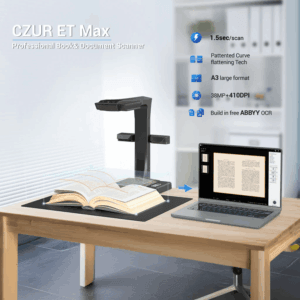 What's the CZUR ET Max Book Scanner