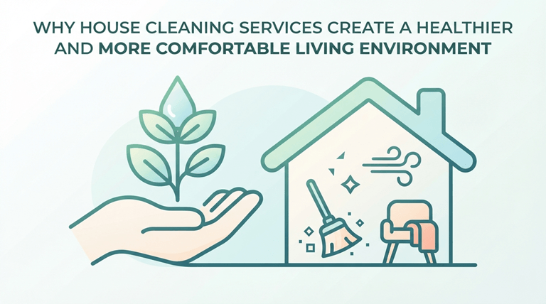 Why House Cleaning Services Create a Healthier and More Comfortable Living Environment