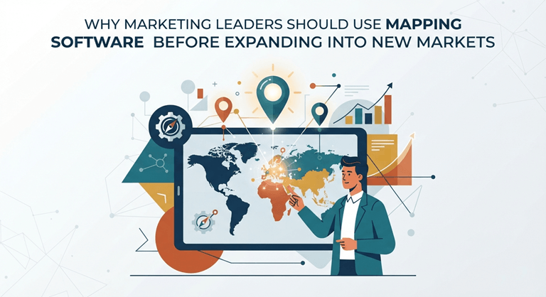Why Marketing Leaders Should Use Mapping Software Before Expanding Into New Markets