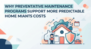 Why Preventative Maintenance Programs Support More Predictable Home Maintenance Costs