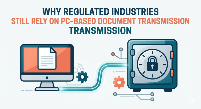 Why Regulated Industries Still Rely on PC-Based Document Transmission